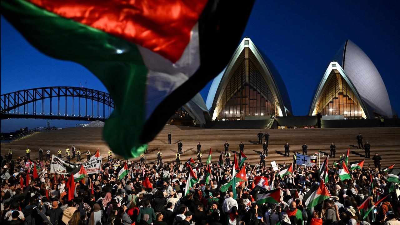 Free Palestine rally Sydney