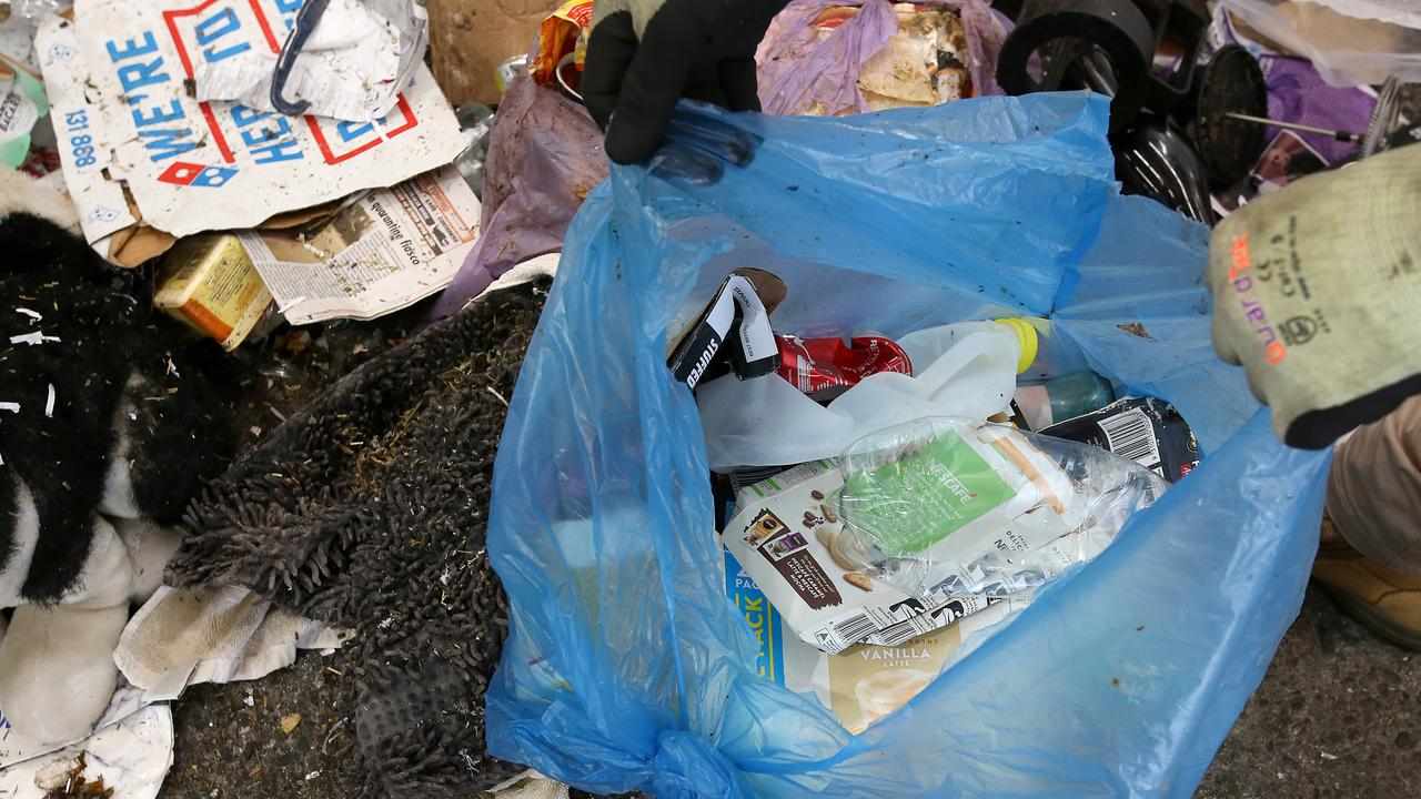 Plastic rubbish