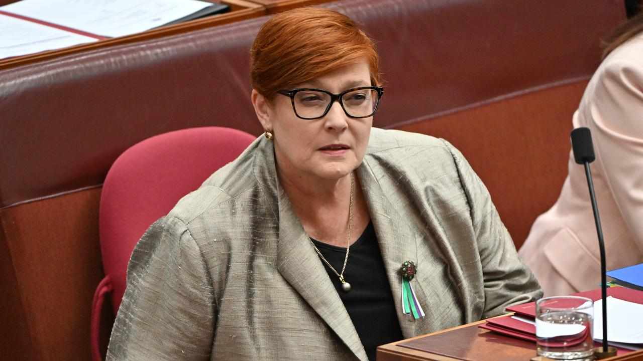 Former foreign affairs minister Marise Payne