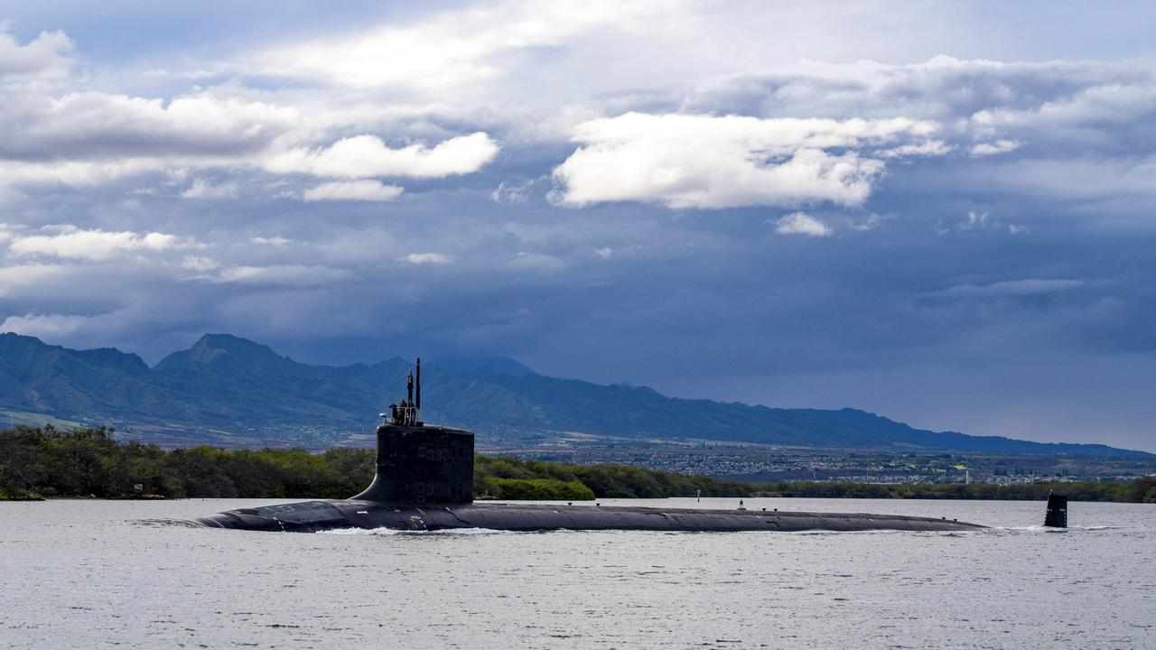 The US submarine Missouri
