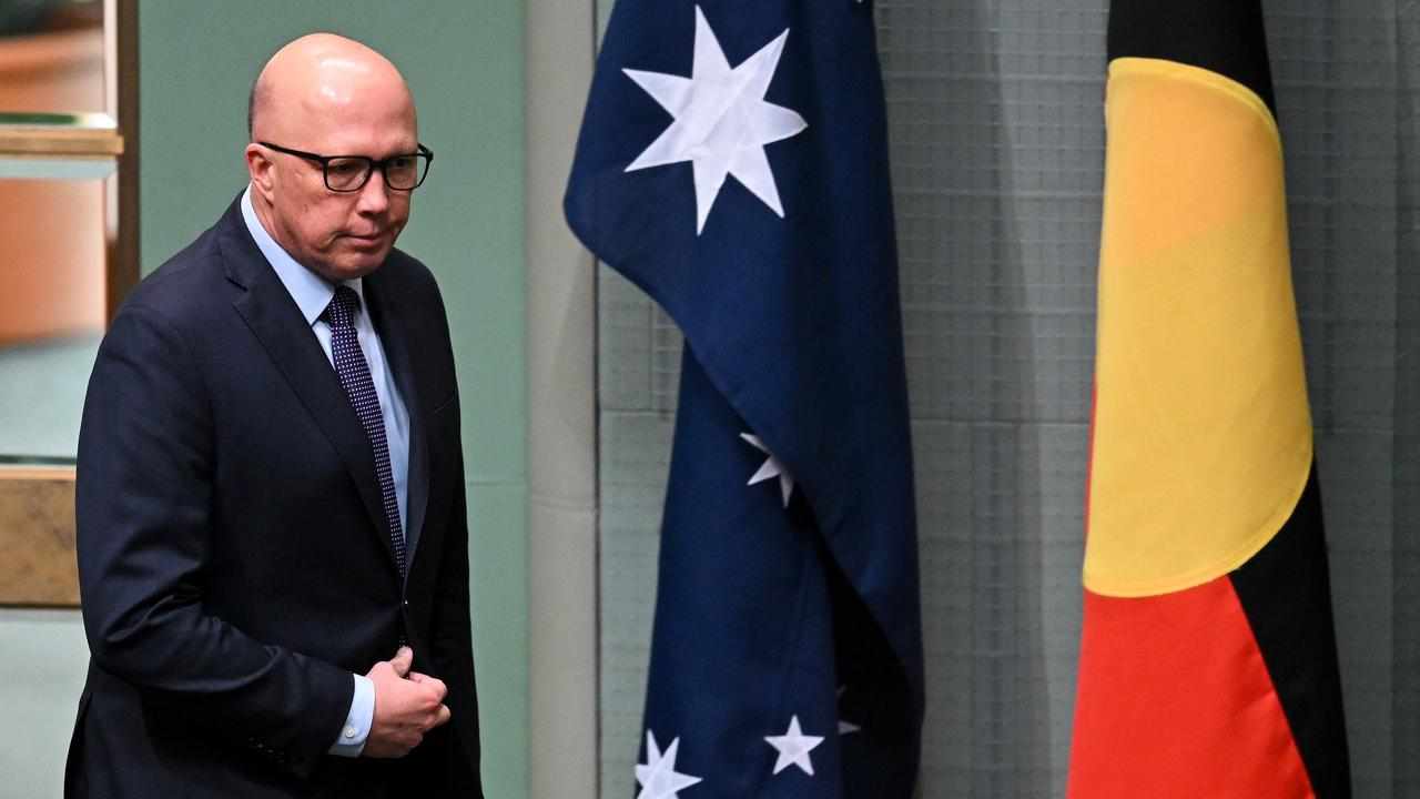 Opposition Leader Peter Dutton