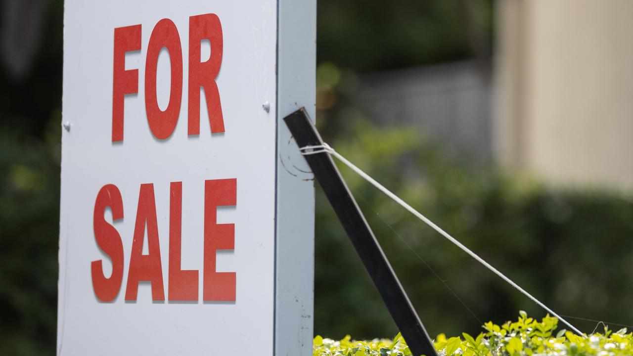A ‘For Sale’ sign in Brisbane