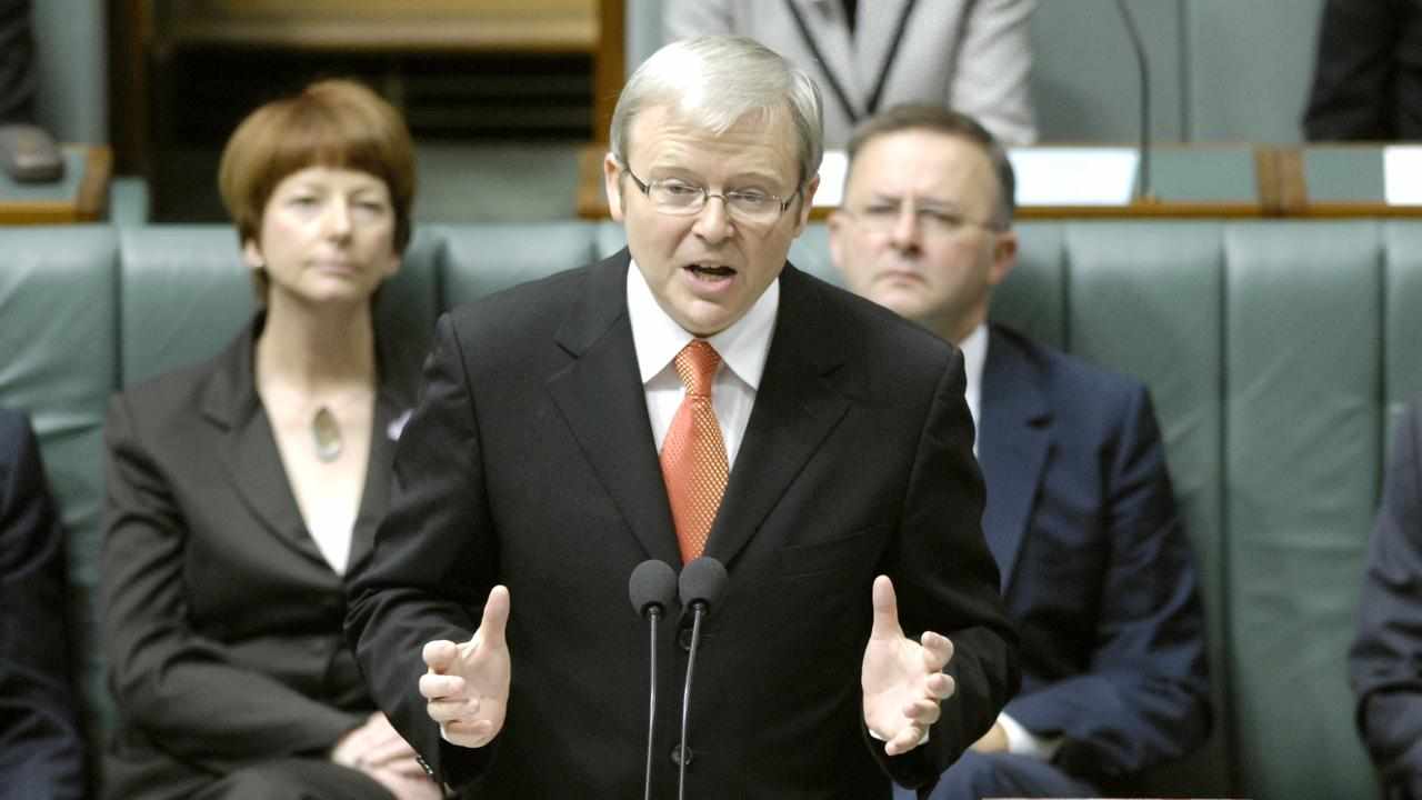 Kevin Rudd delivered a national apology to Stolen Generations.