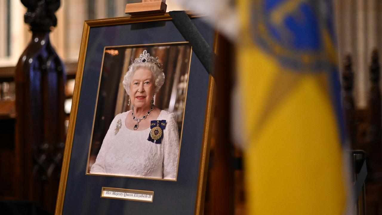 A portrait of Queen Elizabeth II (file image)