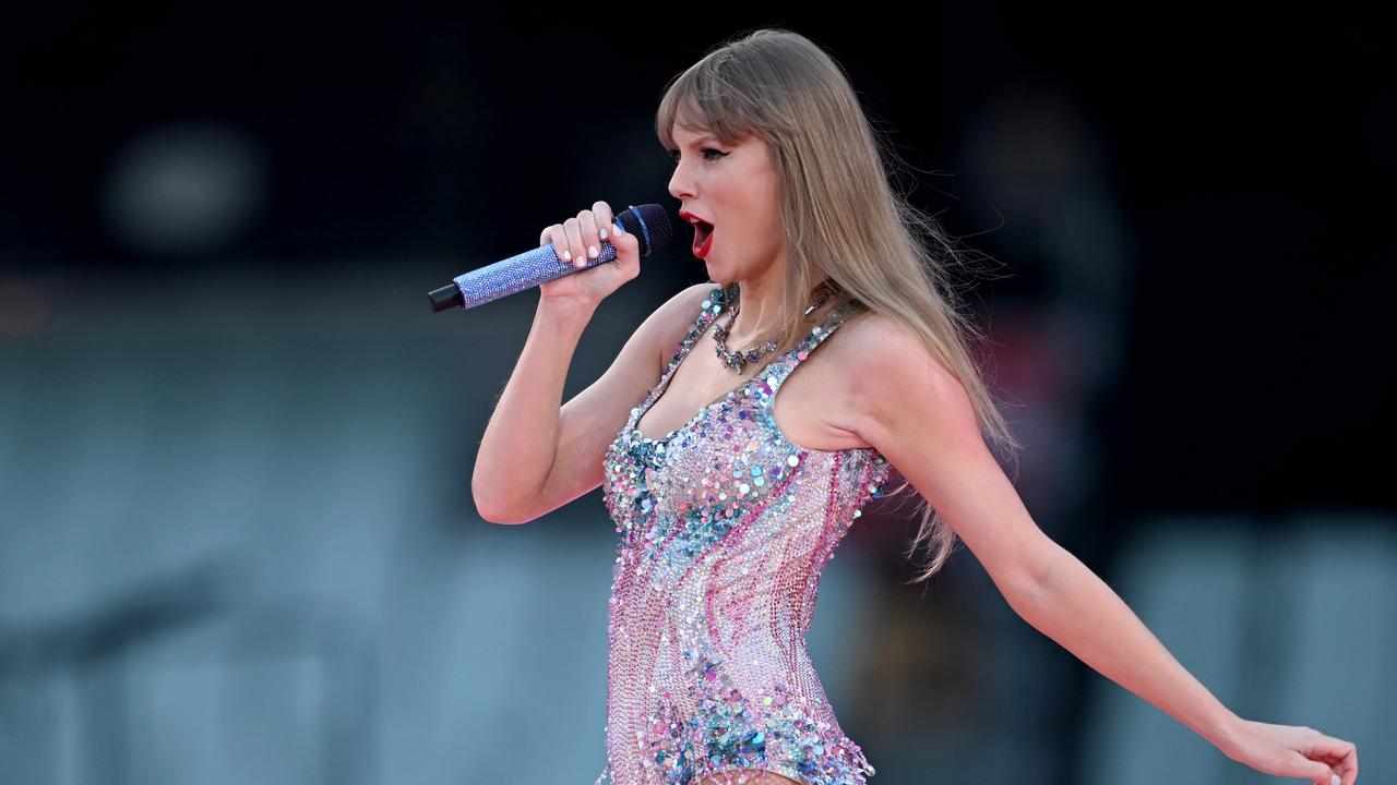 Taylor Swift performs in Melbourne.