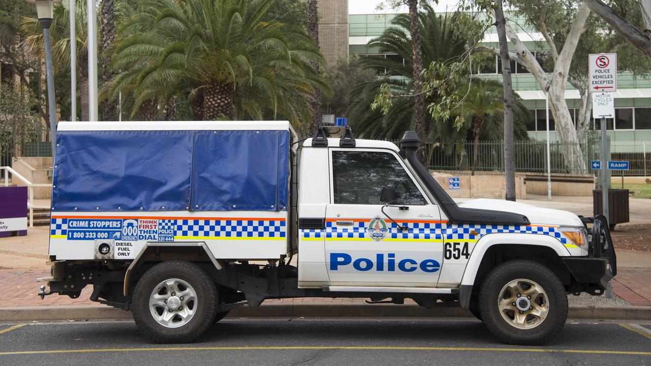 A police vehicle 