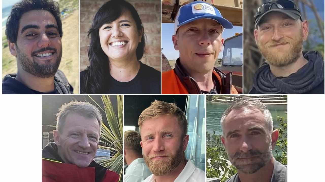 The seven World Central Kitchen workers who were killed in Gaza