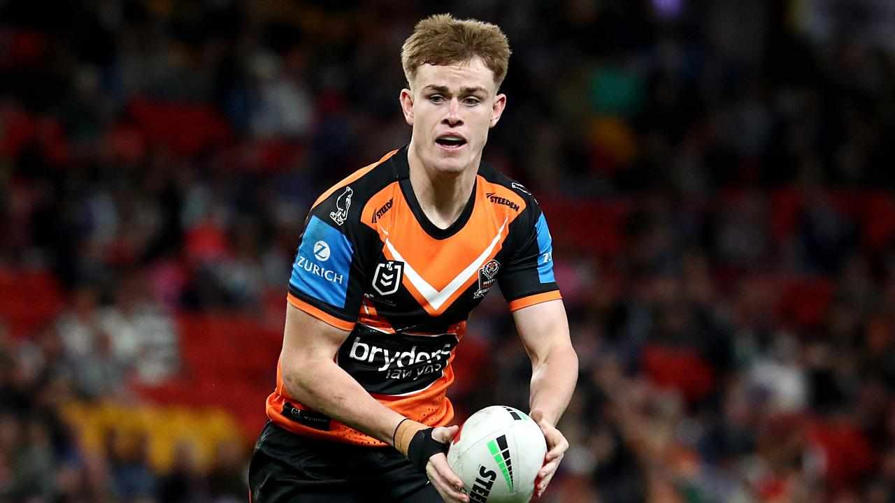 Wests Tigers are keen to hold on to young playmaker Lachlan Galvin.