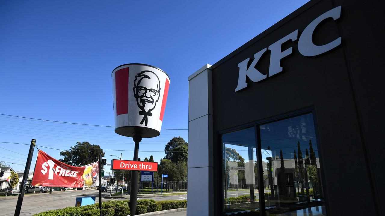 A general view of a KFC restaurant at Punchbowl