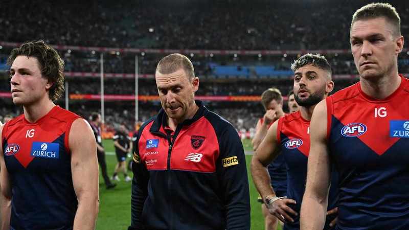 Demons will grow from AFL finals failure, says Goodwin