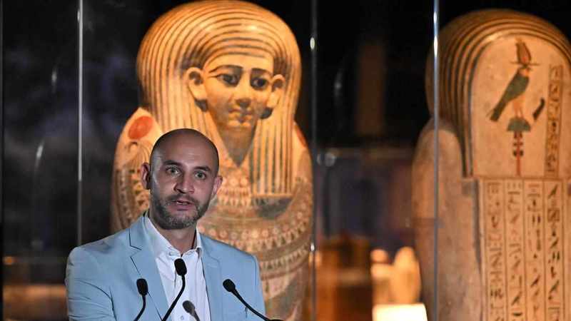 Mummies among rare Egyptian treasures on show