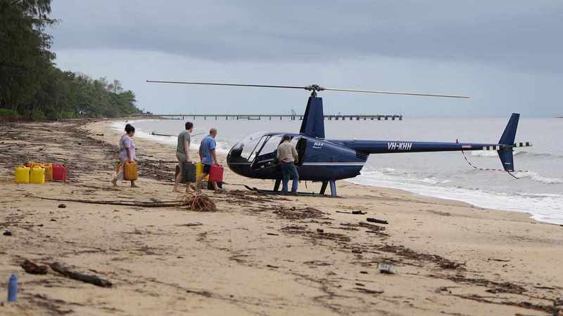 Rescue for stricken town as high cost of cyclone mounts
