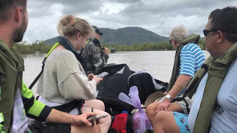 Tinnie Army hailed as heroes after flooding rescues