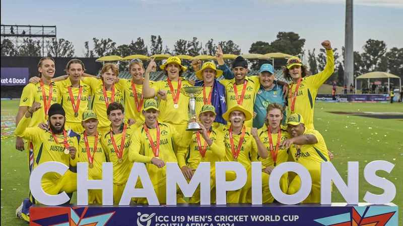 Australia dominate India to win Under-19 World Cup