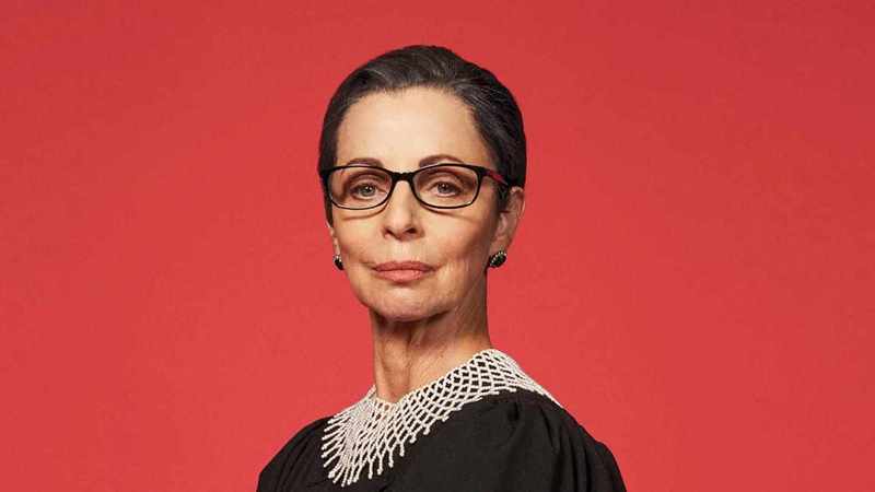 Heather Mitchell delights in return as RBG in hit play