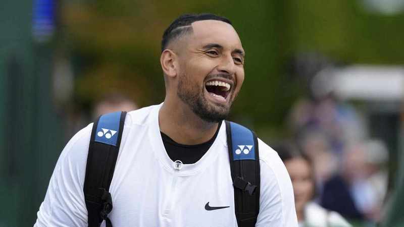 Kyrgios to start hitting again, says his fire's back