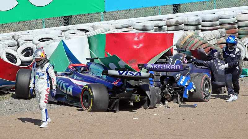 Luckless Ricciardo adopts brave face after RB crash woe