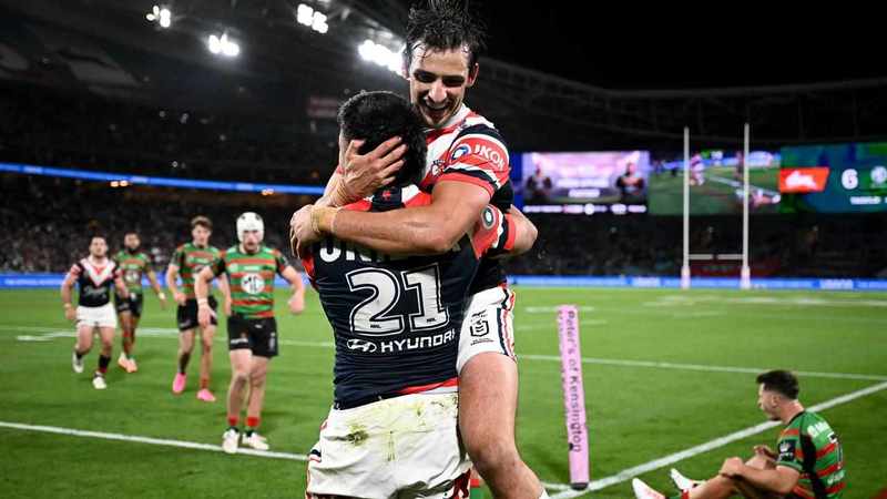 Roosters win 26-12 to complete Souths' NRL implosion