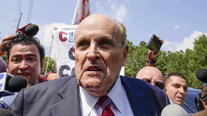 Giuliani pleads not guilty in Georgia election case