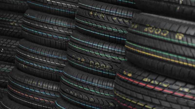 Stormwater loaded with microplastics from car tyres