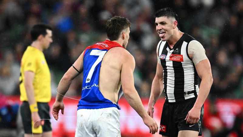 Magpies hold off Demons to win dramatic finals opener