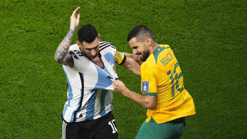 Messi's World Cup Socceroo shirt on sale - for millions