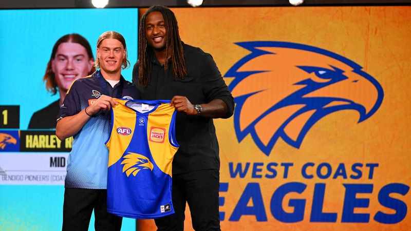 AFL's top draft pick Reid eyes arm-wrestle with Dusty